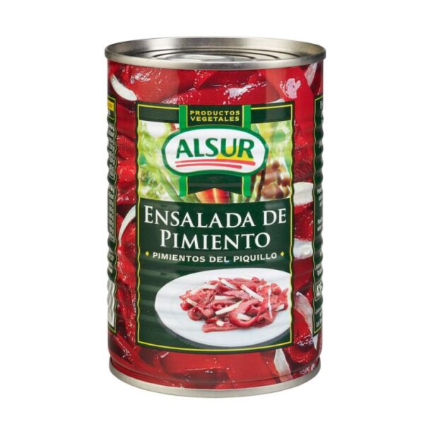 ENSALADA PIMIENTOS ALSUR LATA, 355GR