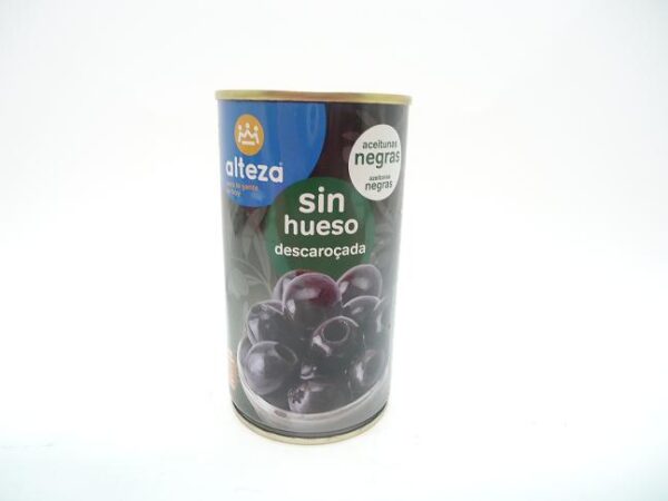 ACEITUNAS NEGRAS S/H ALTEZA,150GR