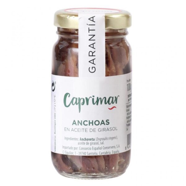 ANCHOA CAPRIMAR TARROS, 60GR