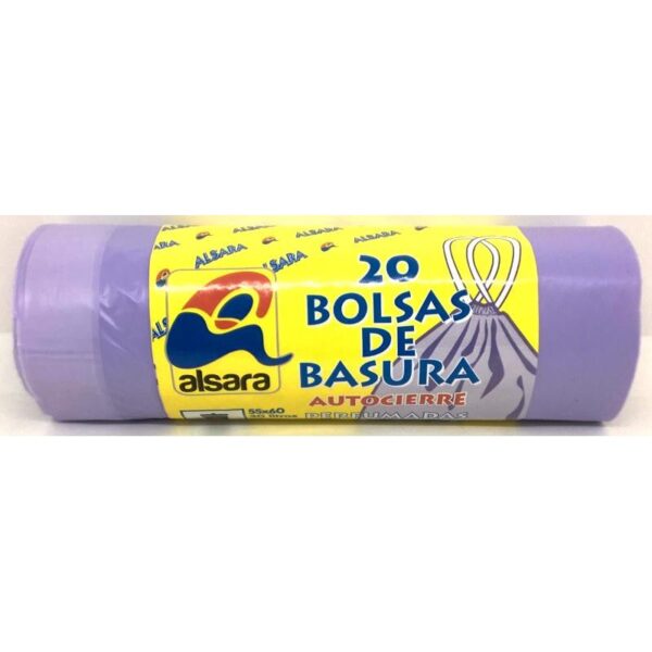 BOLSA BS ALSARA 55X60 20/U LILA AUTOC