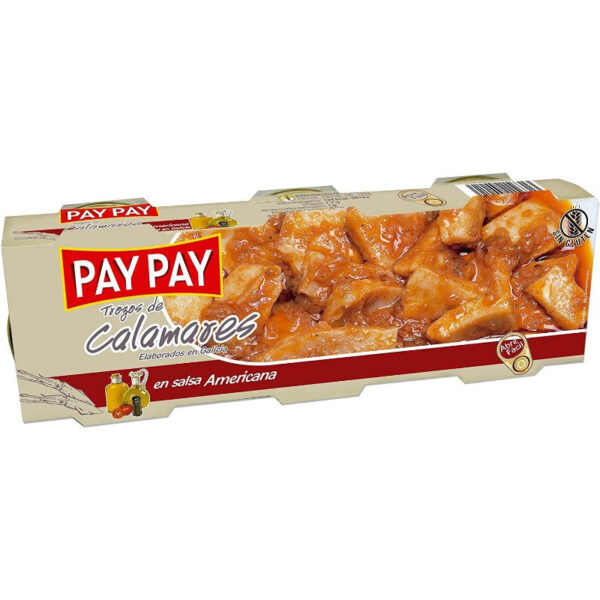 CALAMARES SALSA AMERICANA PAYPAY, P3X55GR