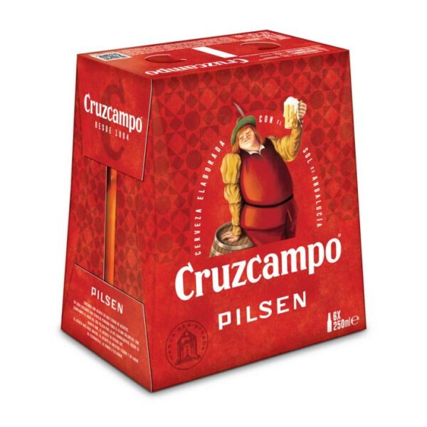 CERVEZA CRUZCAMPO P-6X25CL