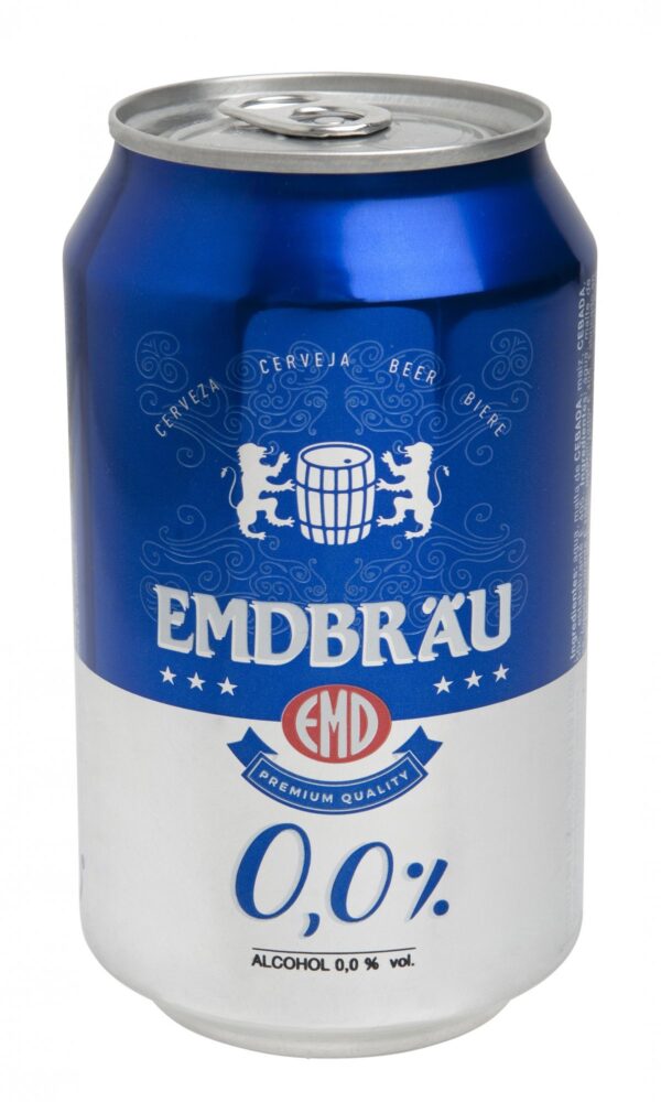 CERVEZA EMDBRAU 0.0 LATA 33CL