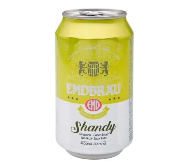 CERVEZA EMDBRAU RADLER LATA, 33CL