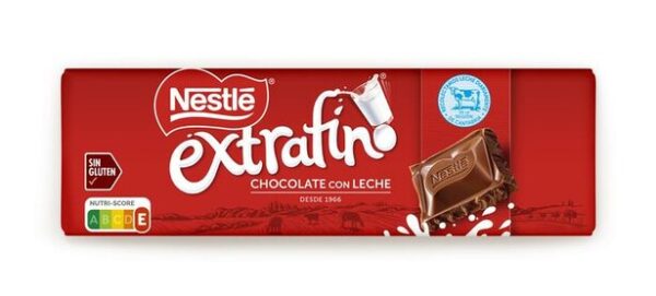 CHOCOLATE NESTLE EXTRAFINO, 250GR