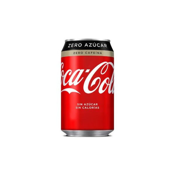 COCA COLA LATA ZERO ZERO, 33CL