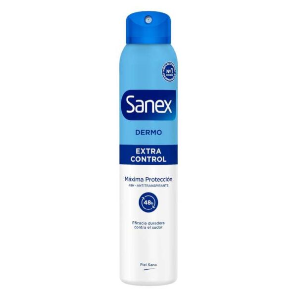 DESODORANTE SANEX SPRAY EXTRA CONTROLL, 200ML