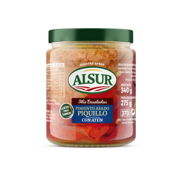 ENSALADA PIMIENTOS ALSUR, 275GR