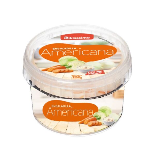 ENSALADILLA AMERICANA RIKISSSIMO, 250GR