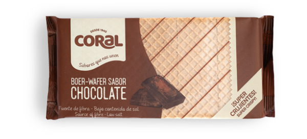 GALLETAS CORAL BOER CHOCOLATE, 330G