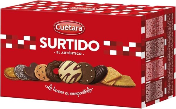 GALLETAS CUETARA SURTIDO, 520GR