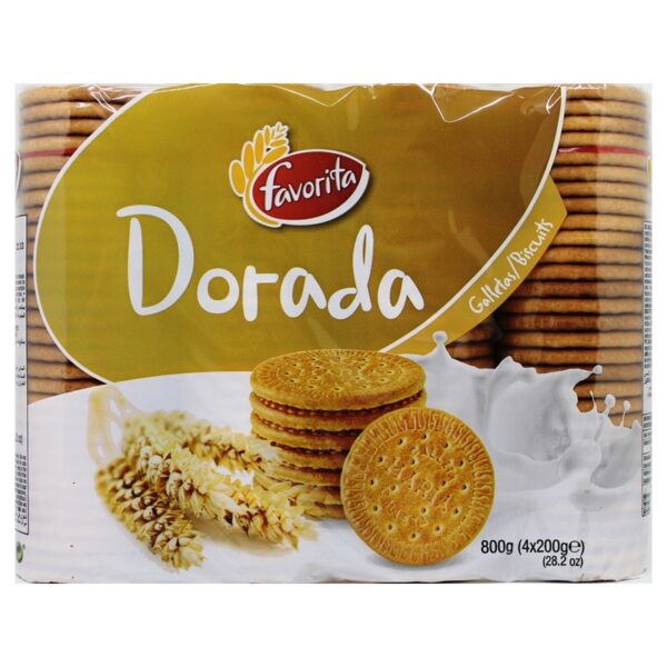 GALLETAS FAVORITA DORADA, P-4X200GR