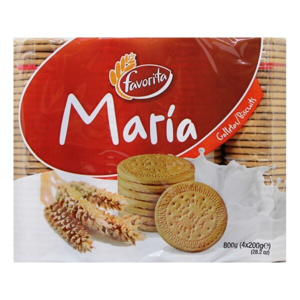 GALLETAS FAVORITA MARIA, P-4X200GR