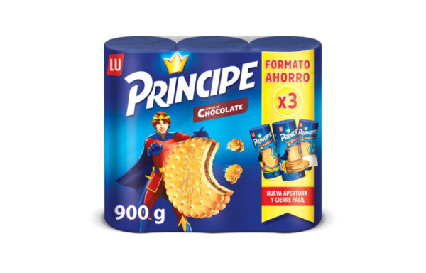 GALLETAS PRINCIPE R.CHOCO, P-3X300GR