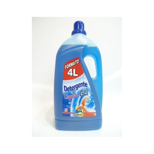 GEL DETERGENTE ALSARA AZUL, 4L