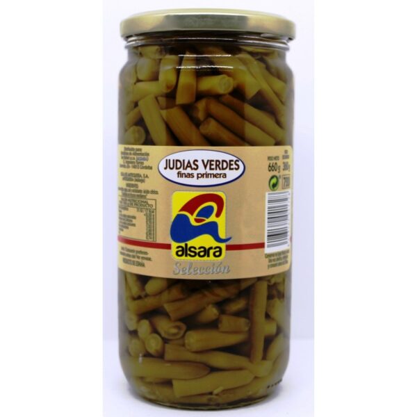 JUDIAS VERDES FINAS ALSARA, 360GR