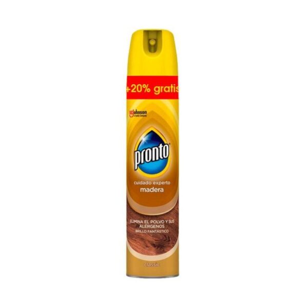 LIMPIADOR MUEBLES PRONTO SPRAY, 250ML+50ML