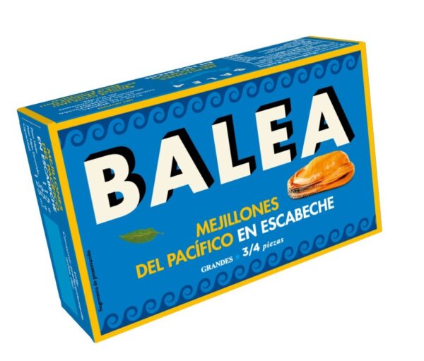 MEJILLON BALEA ESCABECHE 3-4U, 72GR