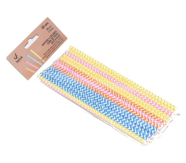 PALITO SORBETE PAPEL OLAS COLOR 48U