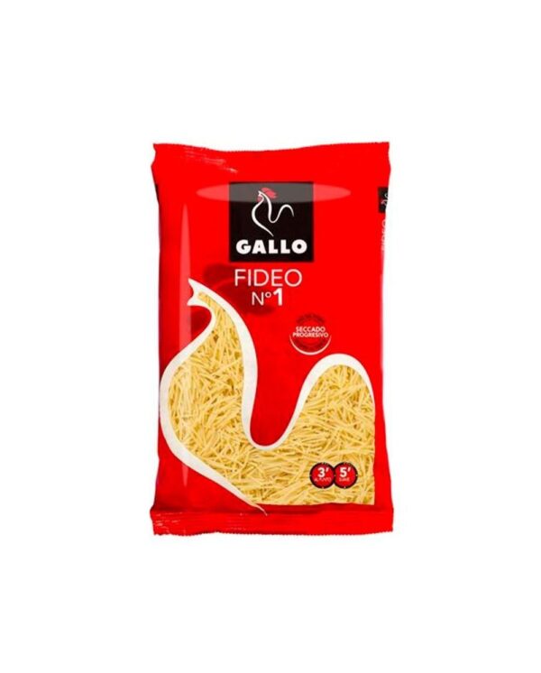 PASTAS GALLO FIDEOS N.1, 250GR