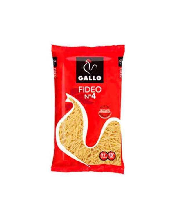 PASTAS GALLO FIDEOS N.4,  250GR