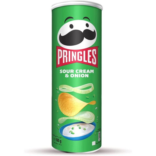 PATATAS PRINGLES CREAM, 165GR