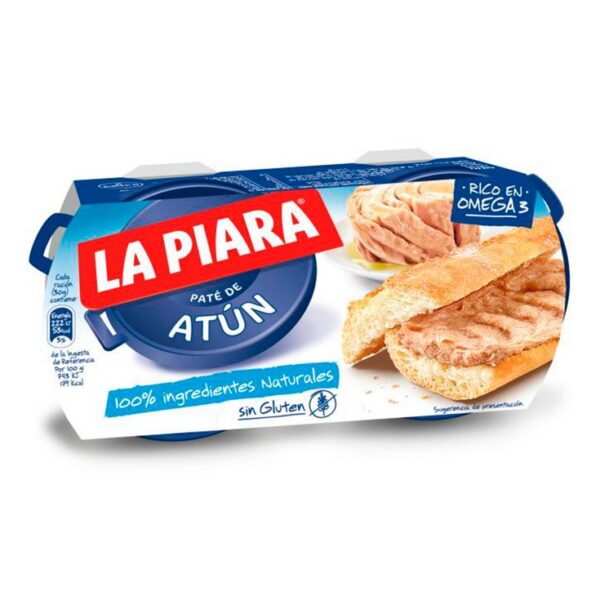 PATE ATUN ACEITE LA PIARA, P2X75GR