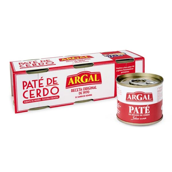 PATE HIGADO ARGAL, P3X80GR