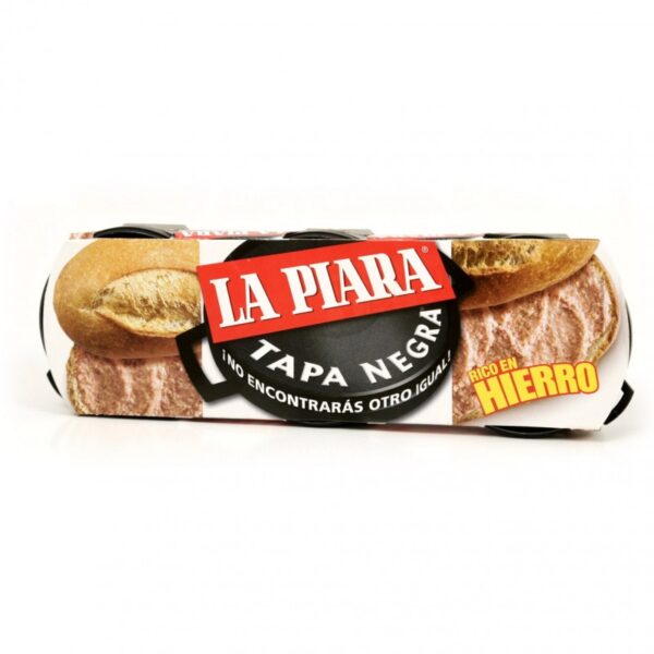 PATE LA PIARA TAPA NEGRA, P3X115GR