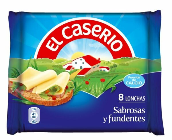 QUESO LONCHAS CASERIO, 8U