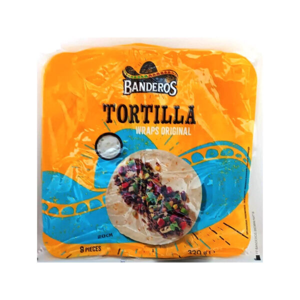 TORTILLA TRIGO BANDEROS, 360GR