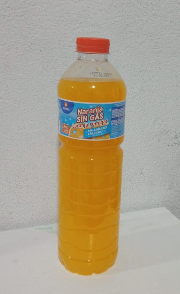 REFRESCO ALTEZA SIN GAS SIN AZUCAR NARANJA, 1.5L