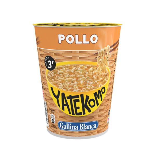 YATEKOMO GALLINA BLANCA POLLO VASO, 60GR