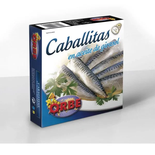 CABALLITAS ORBE ACEITE, 186GR