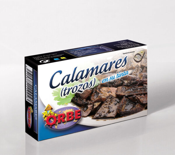 CALAMARES EN SU TINTA ORBE, 72GR