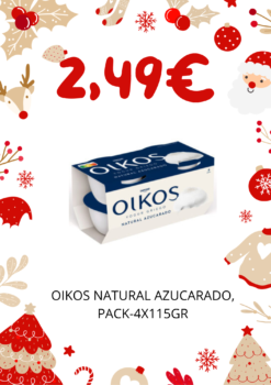 OIKOS NATURAL AZUCARADO, PACK-4X115GR (2)