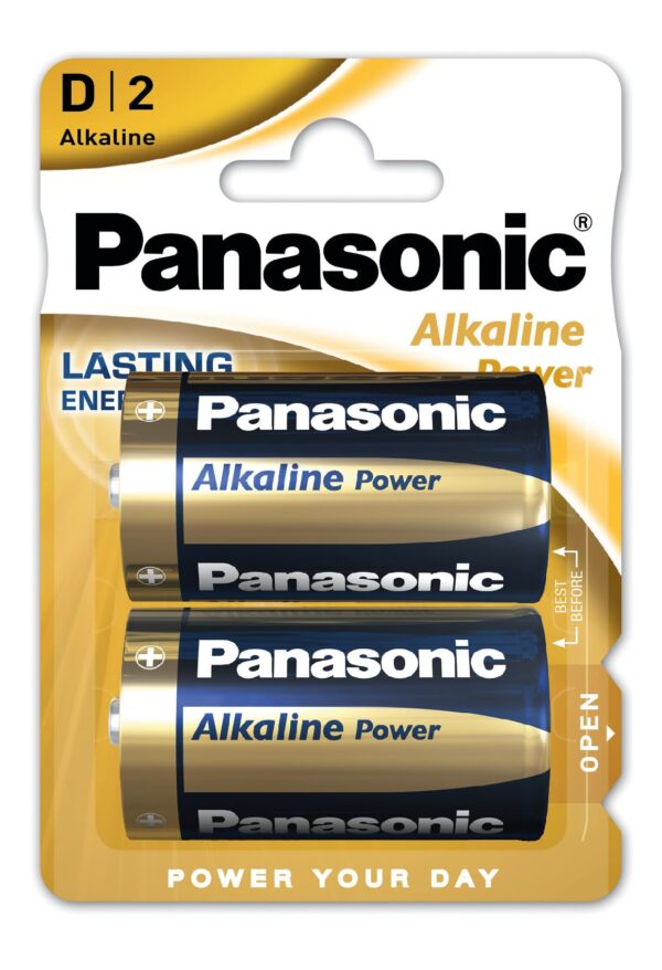 PILAS PANASONIC ALKALINE R20