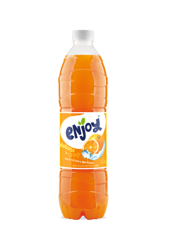 REFRESCO ENJOY NARANJA, 1.5L