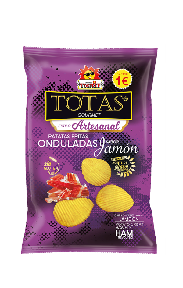 TOTAS TOSFRIT JAMON, 100GR